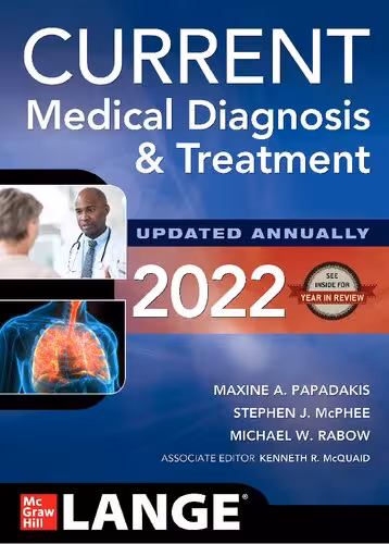 خرید و دانلود نسخه کامل کتاب CURRENT Medical Diagnosis and Treatment 2022