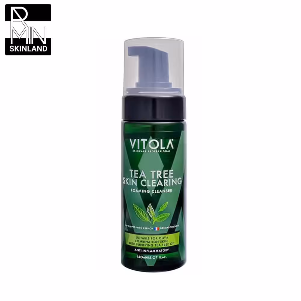 فوم شستشوی صورت ویتولا مدل Tea Tree حجم 150ml