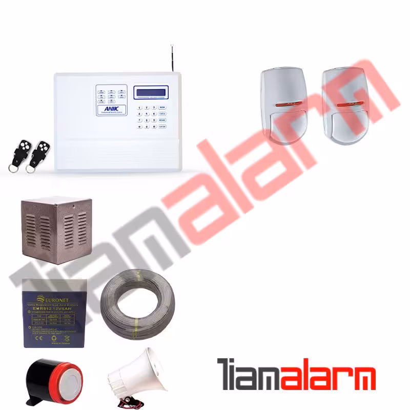 پکیج دزدگیر اماکن باسیم مدل آنیک تلفنی A370PY2