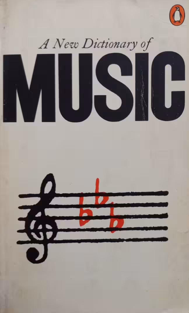 A New Dictionary of Music | Arthur Jacobs