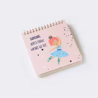 دفترچه مربع خط دار بالرین کیچ بوک (KITSCH BOOK)