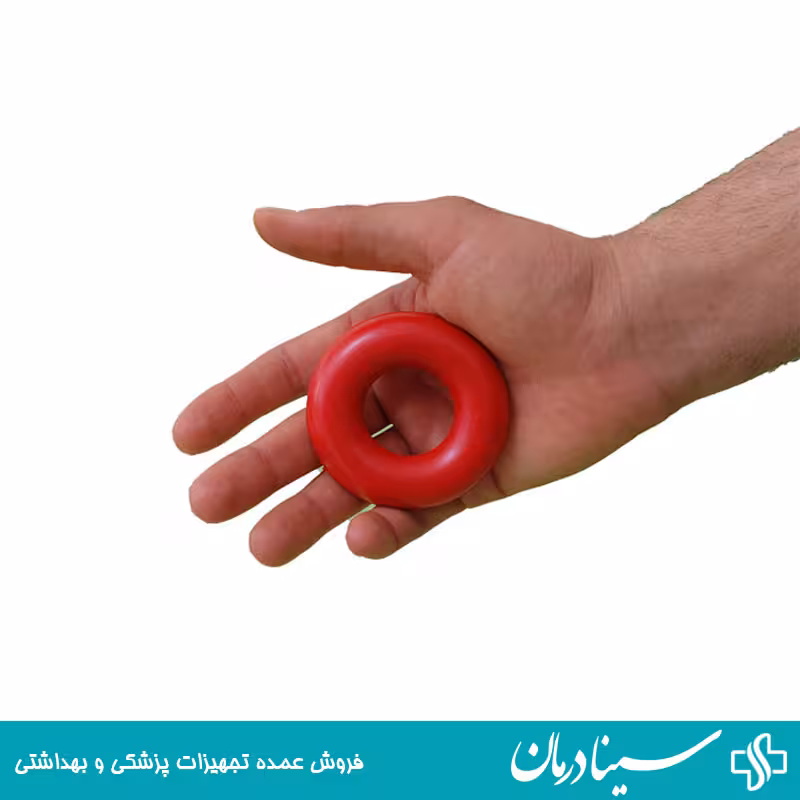 حلقه دست ورز 7 سانت تقویت مچ و انگشتان دست لاستیکی