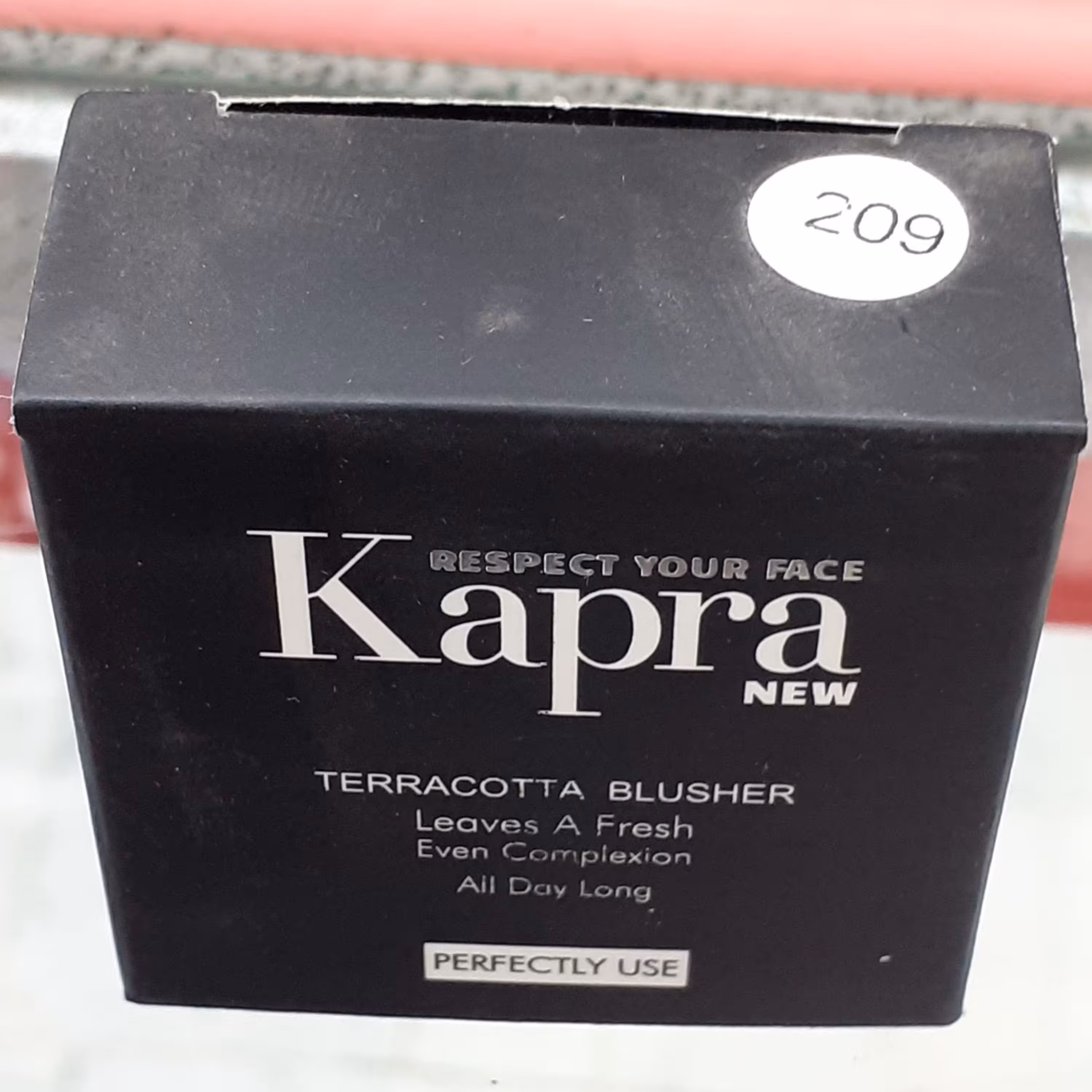 رژ گونه کاپرا نیو مدل تراکوتا شماره 209 حجم 5 میل