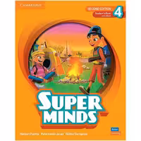 Super Minds 4 (2rd) (SB+WB+DVD)