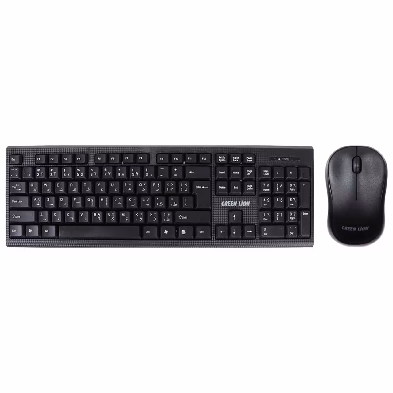 ست کیبورد و موس بی‌سیم گرین‌لاین GNWS24GKEYMBK