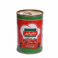کنسرو لوبیا چیتی دلپذیر 420 گرمی