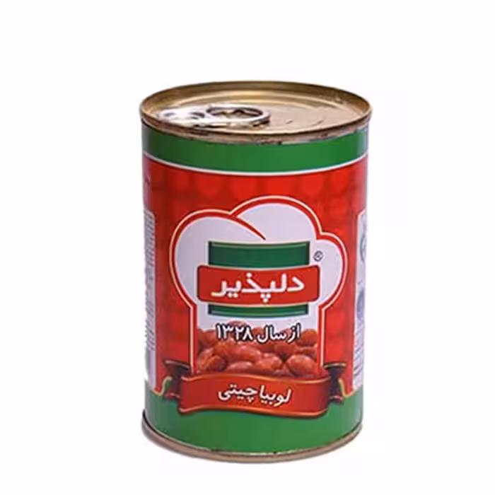 کنسرو لوبیا چیتی دلپذیر 420 گرمی
