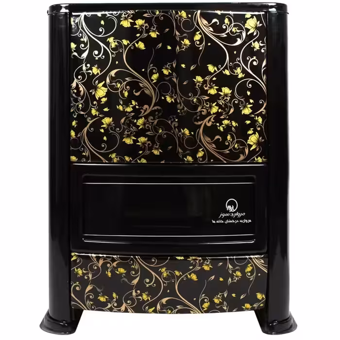 بخاری گازی دودکش دار مروارید سوز طرح گرافیکی مدل 8000