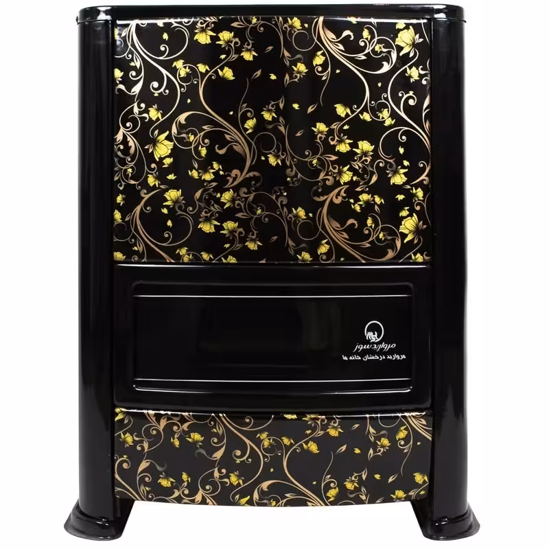 بخاری گازی دودکش دار مروارید سوز طرح گرافیکی مدل 8000