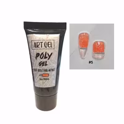 پلی ژل ناخن 30 گرم آرت ART GEL شاینی پیچ