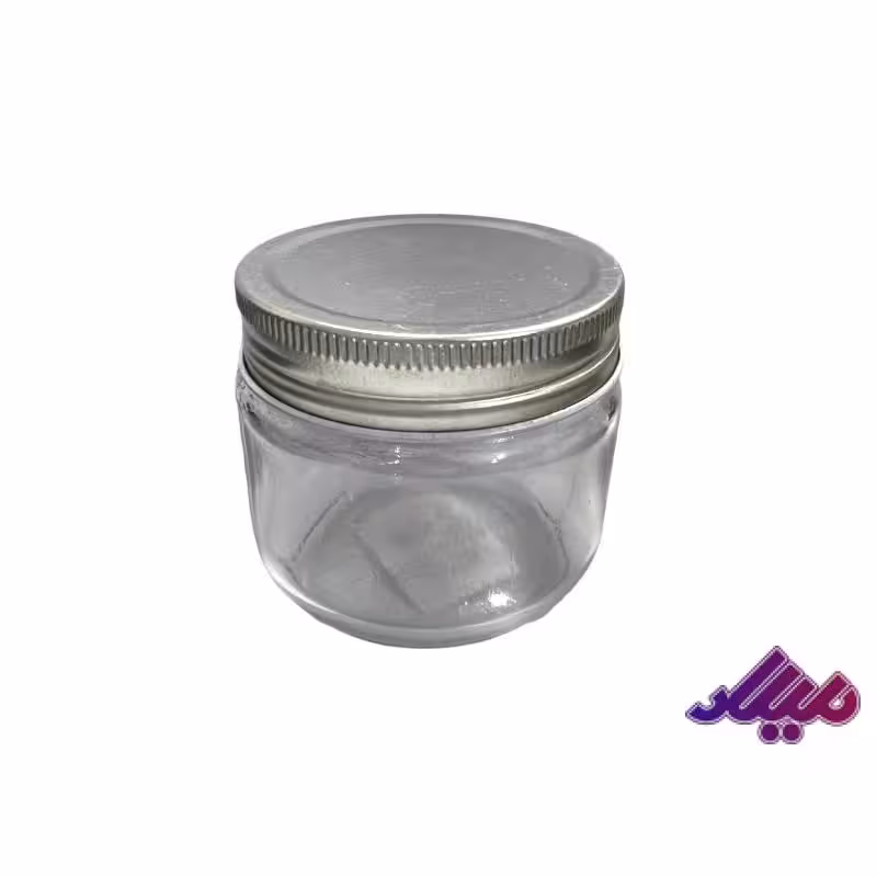 شیشه درب کانتینری قطر7 ارتفاع 6.5 سانت