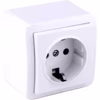 پریز ارت پلی کربنات روکار آرین