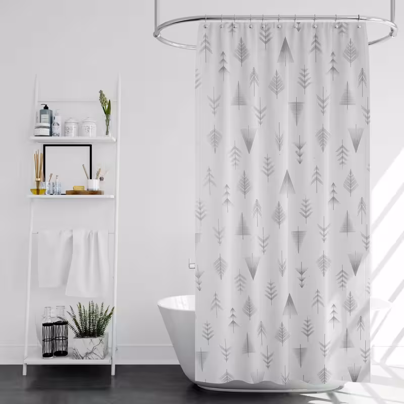 پرده حمام پیسو مدل BZ-53 سایز 180×200 سانتی متر