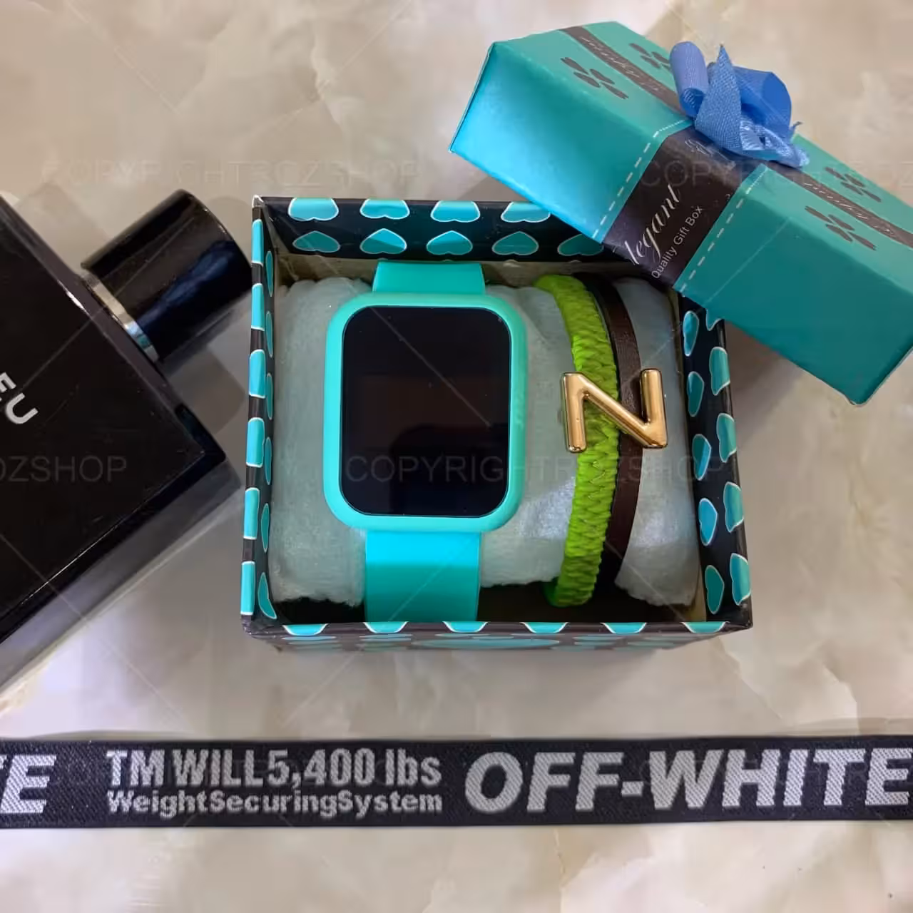 پکیج هدیه ساعت مچی و دستبند مدل210