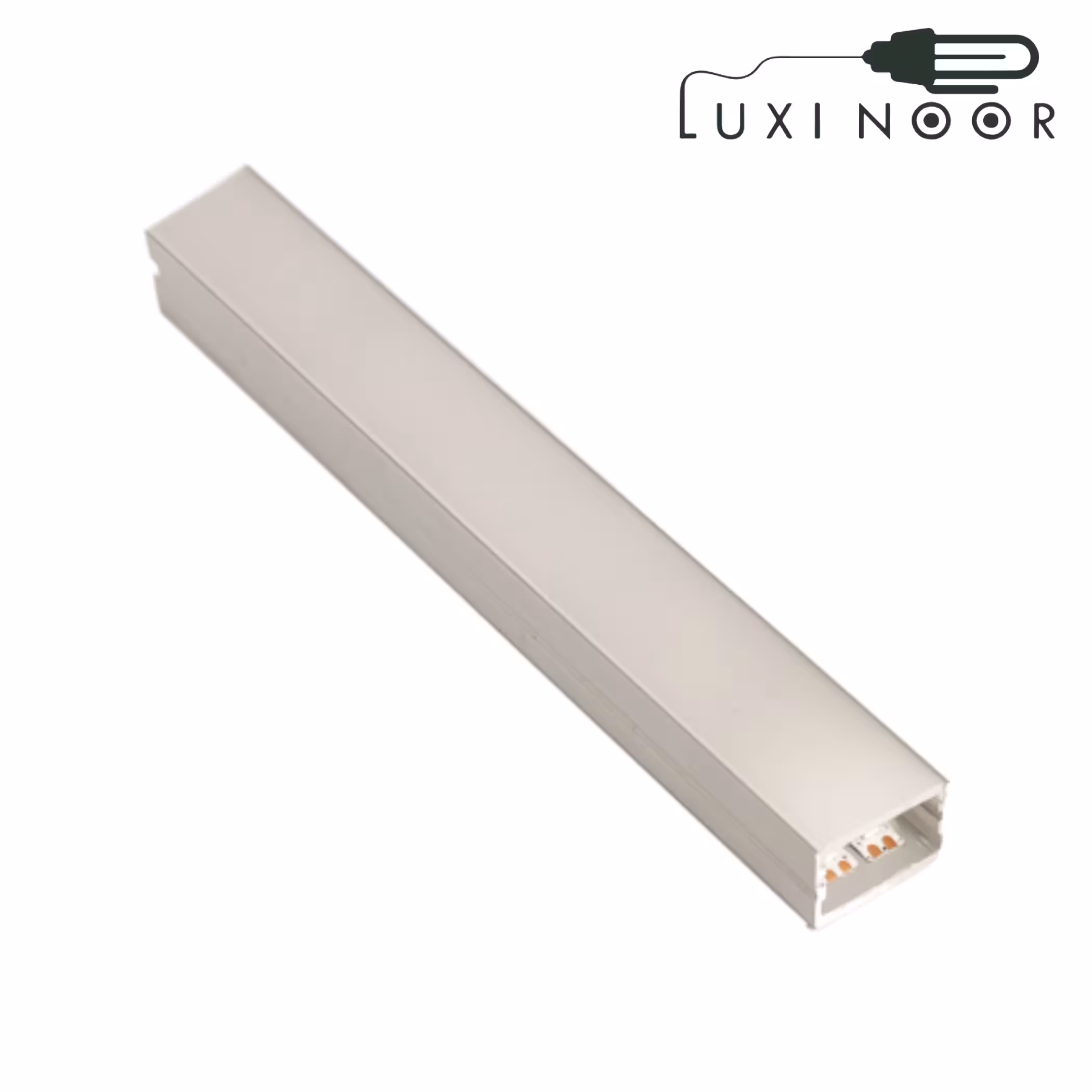 چراغ لاینر روکار و توکار بدون لبه بدنه سیلور 12 ولت FEC-L3010-1M-20W