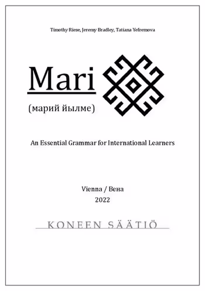 خرید و دانلود نسخه کامل کتاب Mari an Essential Grammar for International Learners