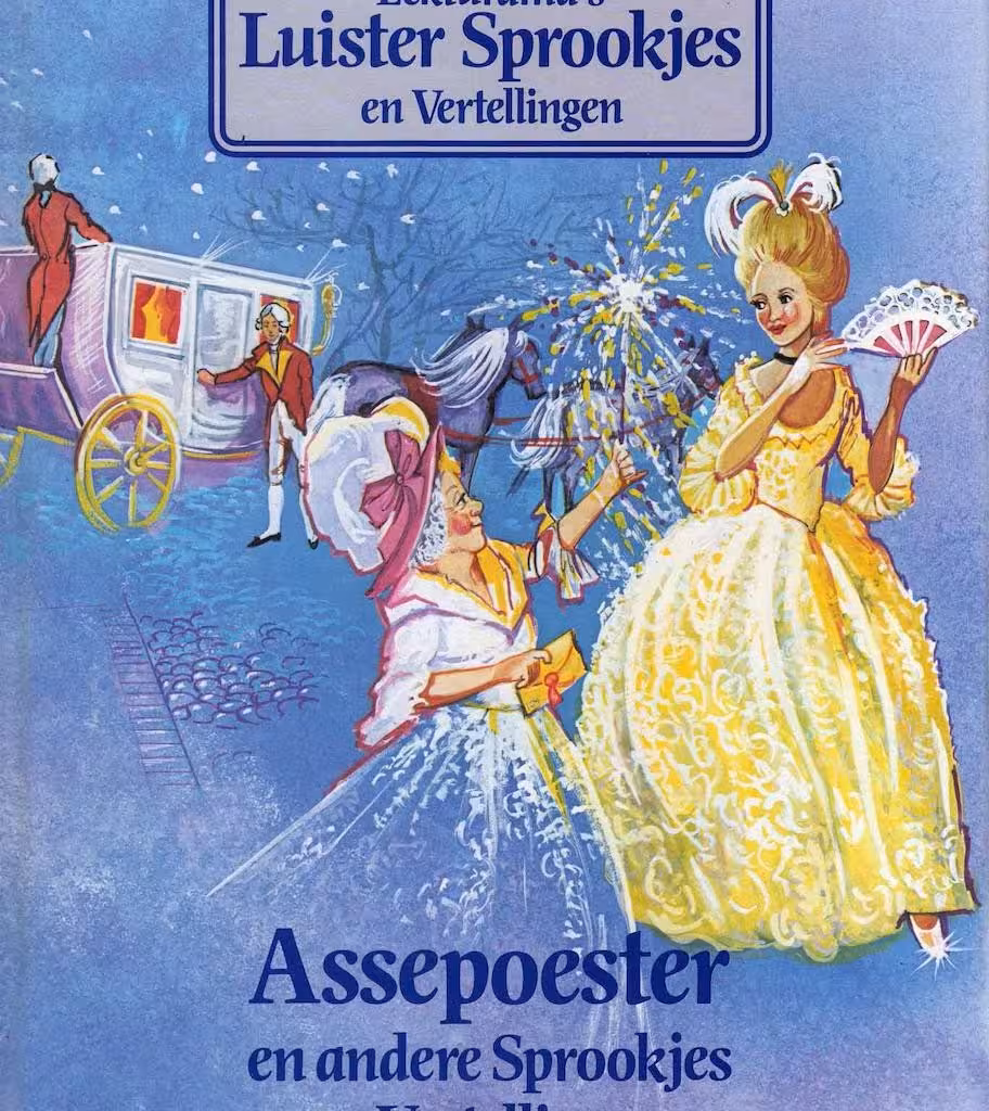 کتاب داستان هلندی تصویری سیندرلا Assepoester