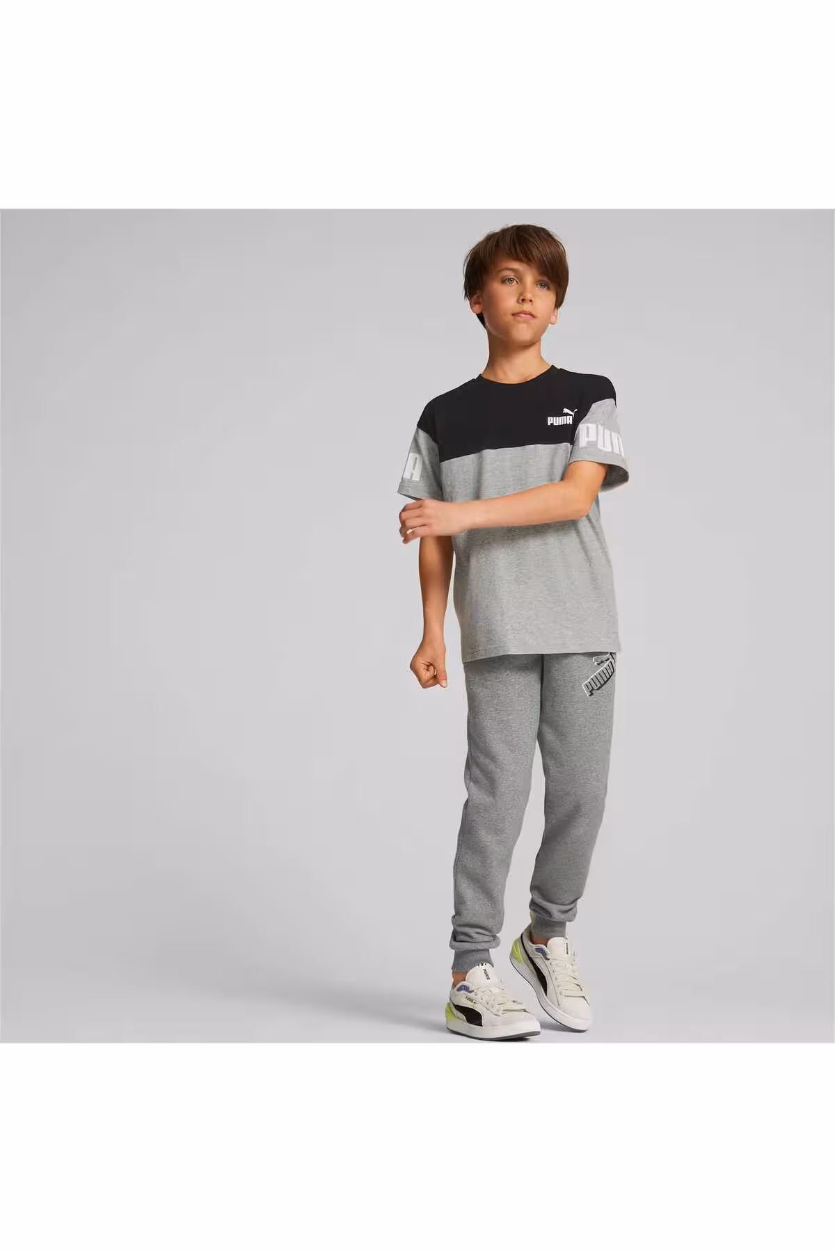 مردانه بلوک رنگ قدرت T SHIRT YOUNG Puma