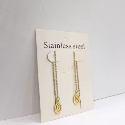 گوشواره مدل حلزونی