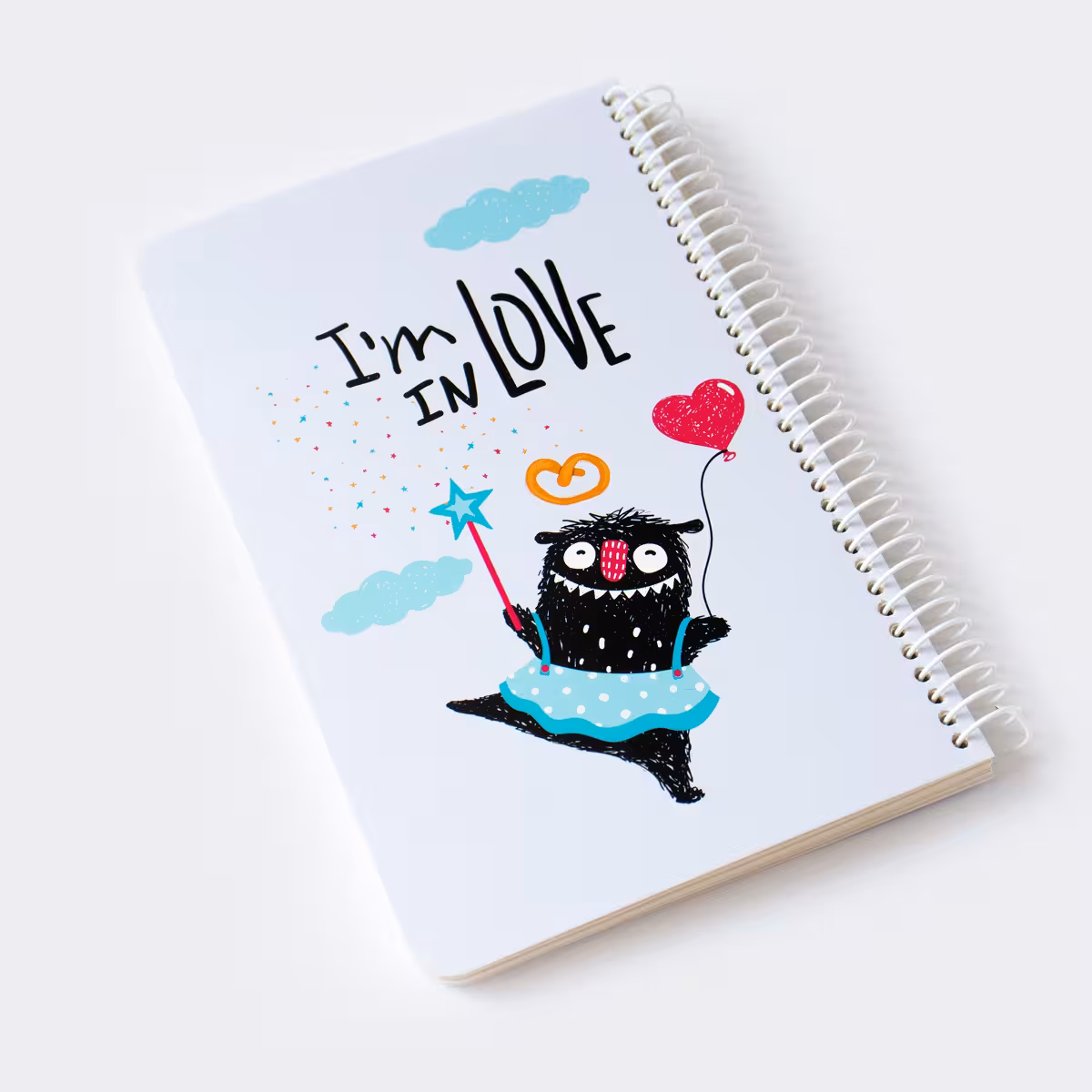 دفتر خط دار هیولا کیچ بوک (KITSCH BOOK)