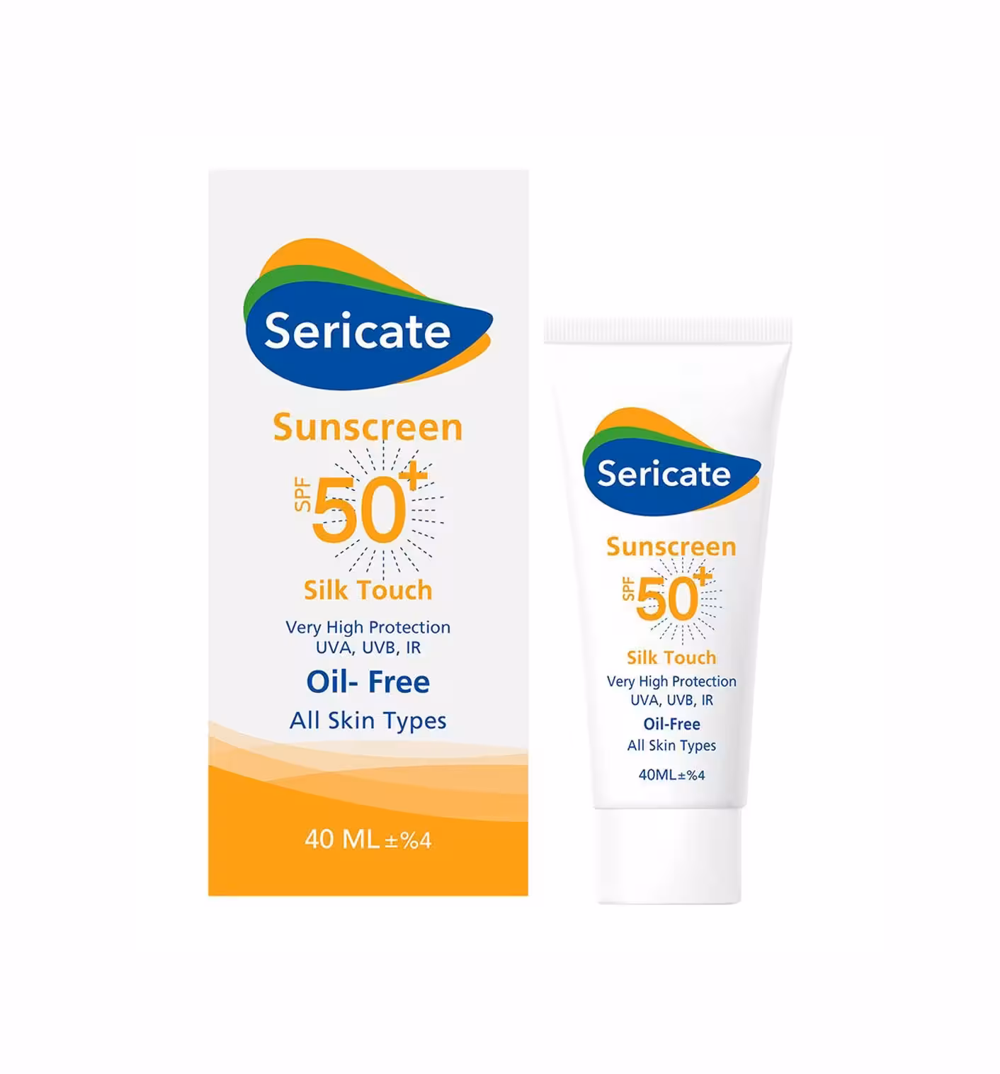 ضد آفتاب بی رنگ سیلک تاچ SPF50 سری کیت