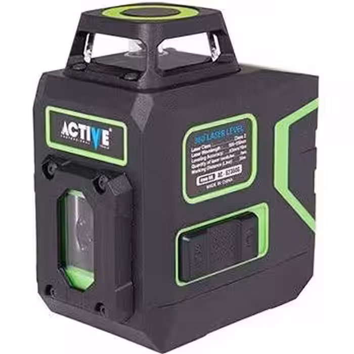 تراز لیزری 360 درجه شارژی نور سبز اکتیو مدل AC-68360G