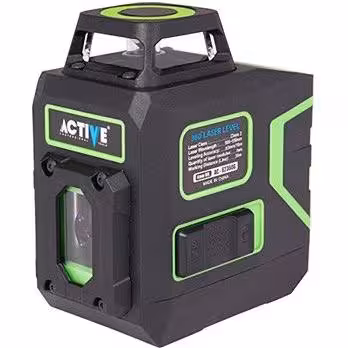 تراز لیزری 360 درجه شارژی نور سبز اکتیو مدل AC-68360G