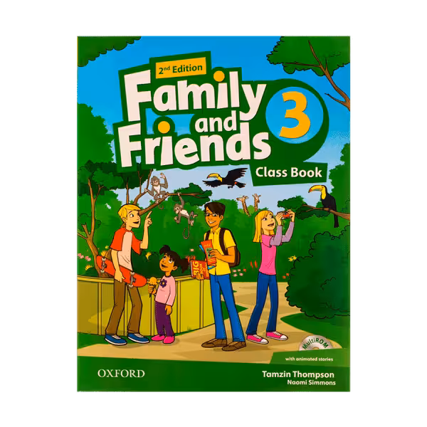 کتاب Family and Friends 3 British ویرایش دوم