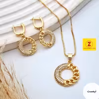 نيمست زنانه طلايي نگيني کد378