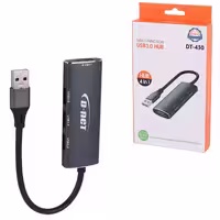 هاب 4 پورت USB 3.0 دی نت DT-430