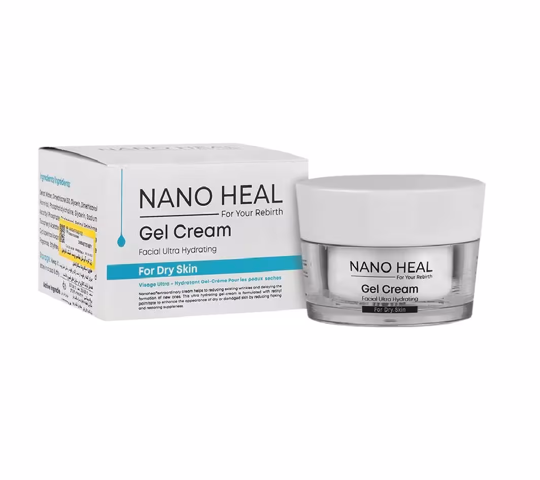 ژل کرم آبرسان پوست خشک نانوهیل 50ml