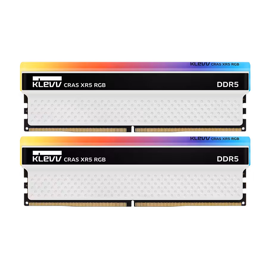 قیمت   مشحصات رم دسکتاپ دو کاناله KLEVV CRAS XR5 RGB 32GB 6000 | تکاف