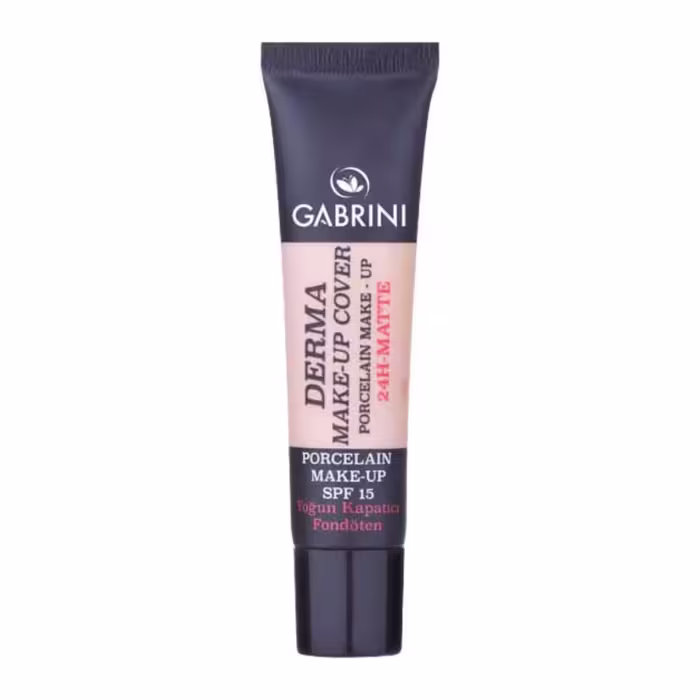 کرم پودر مات 24 ساعته درما گابرینی Gabrini Derma Maku-Up Cover