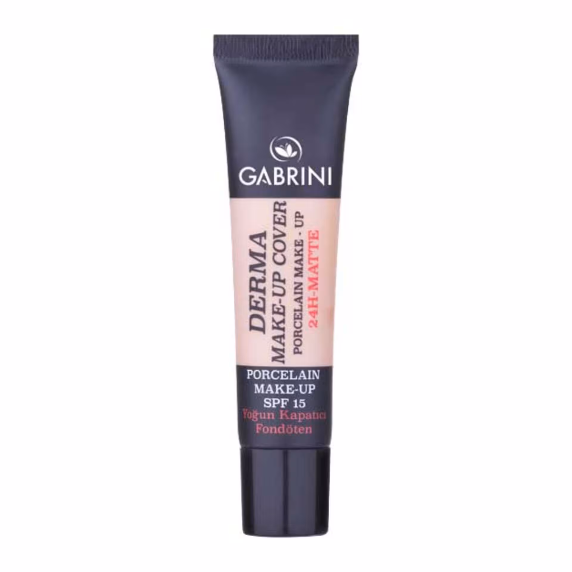 کرم پودر مات 24 ساعته درما گابرینی Gabrini Derma Maku-Up Cover