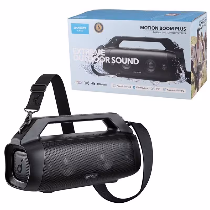 اسپیکر بی سیم قابل حمل انکر سری Soundcore Motion Boom Plus مدل A3129