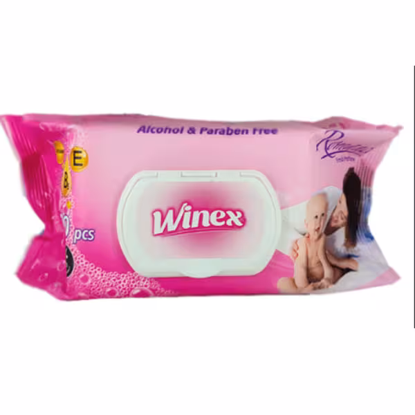 دستمال مرطوب وینکس 120 عددی