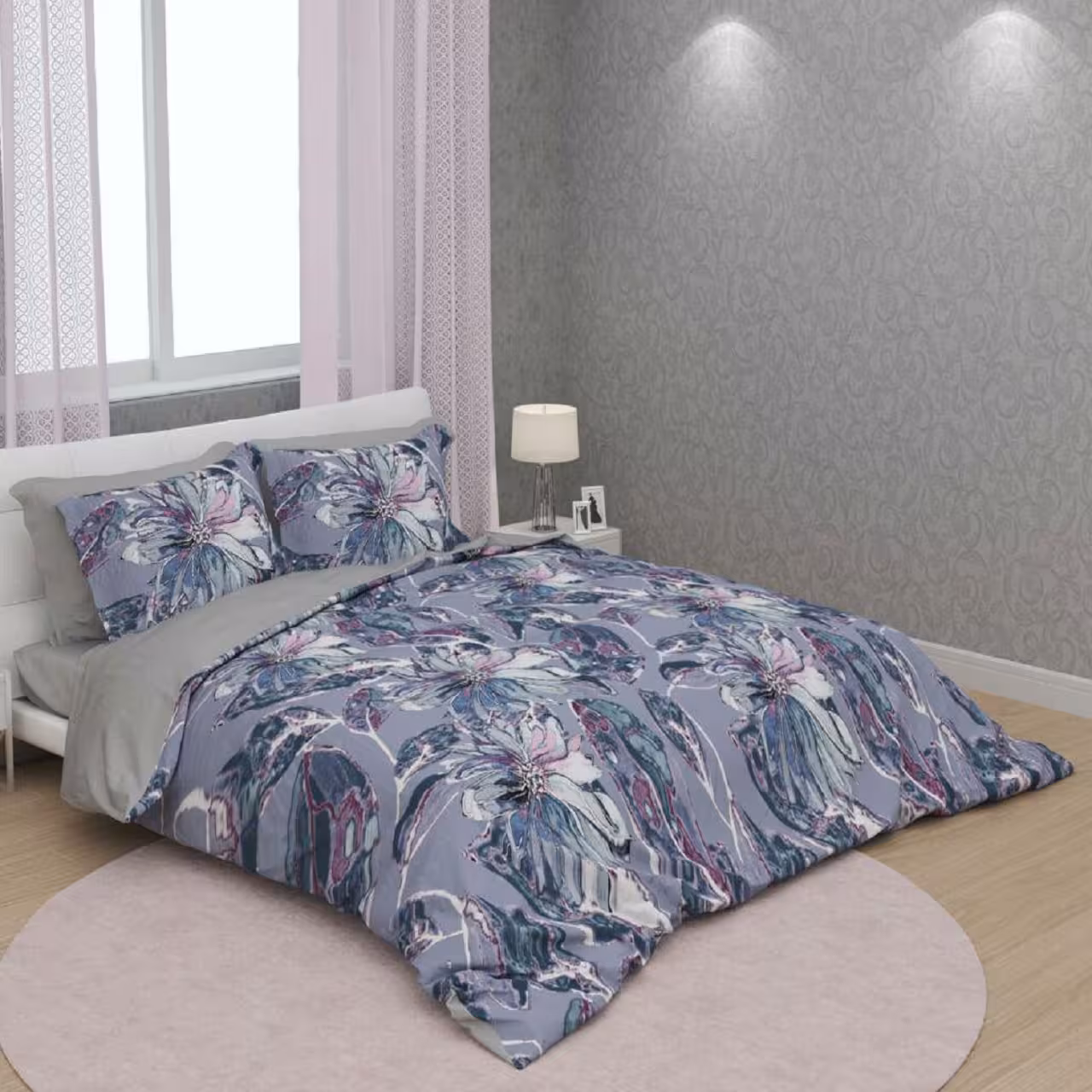 سرویس لحاف روتختی ترکسان کد D215 دو نفره 6 تکه