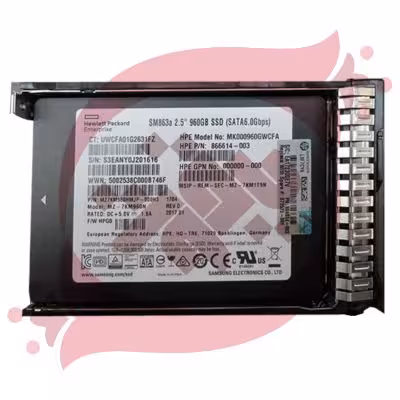 اس اس دی سرور HPE 960GB SAS 12G RI SFF SC SSD P19903-B21