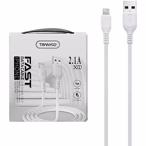 کابل شارژ آیفون فست شارژ ترانیو مدلB0016105055       X1