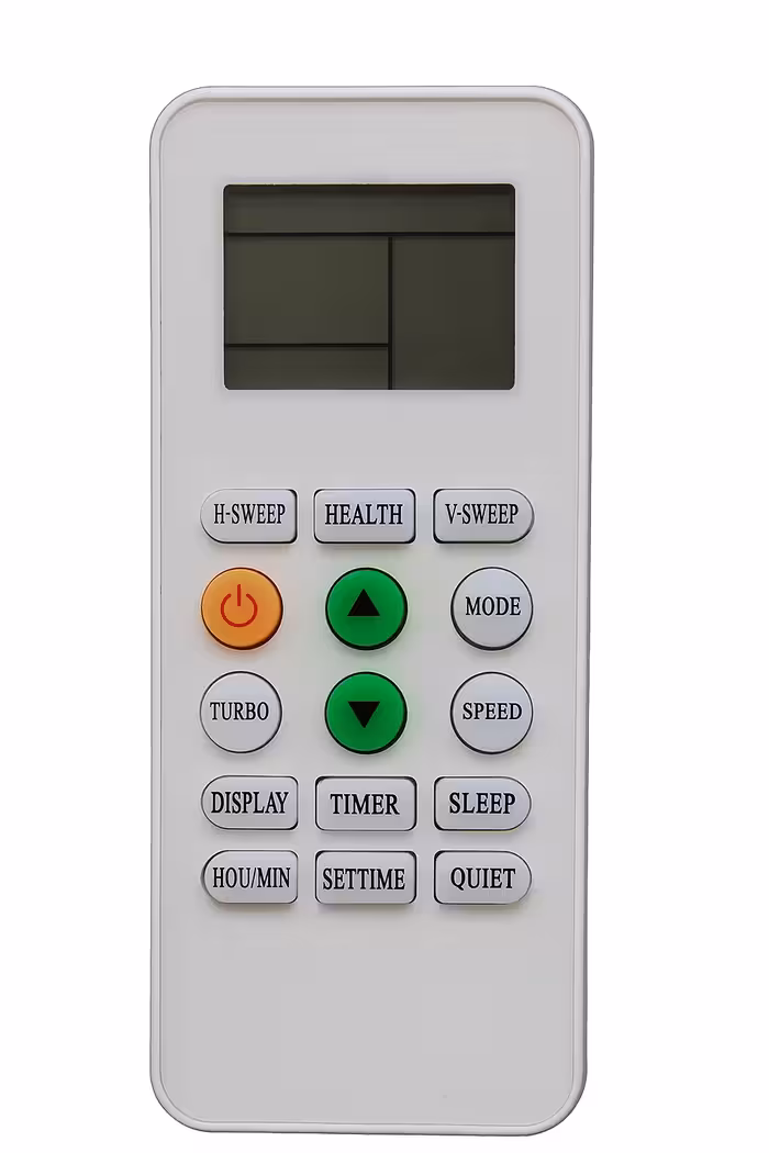 ریموت کنترل کولر گازی جنرال برلین GENERAL BERLIN