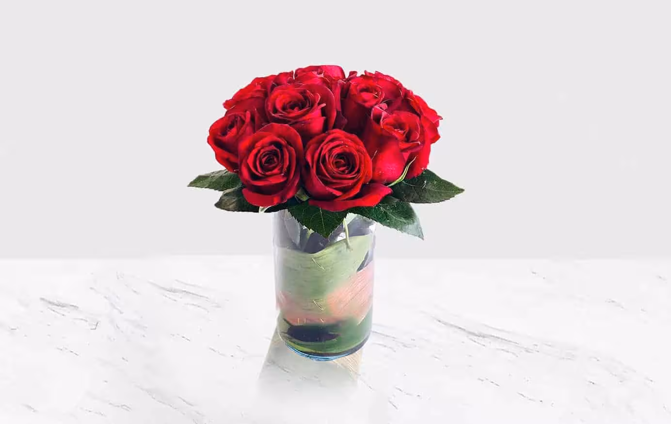 باکس گل Dozen Red Roses