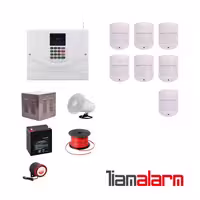 پکیج دزدگیر اماکن با سیم مدل مستر سیم کارتی و تلفنیM930H67