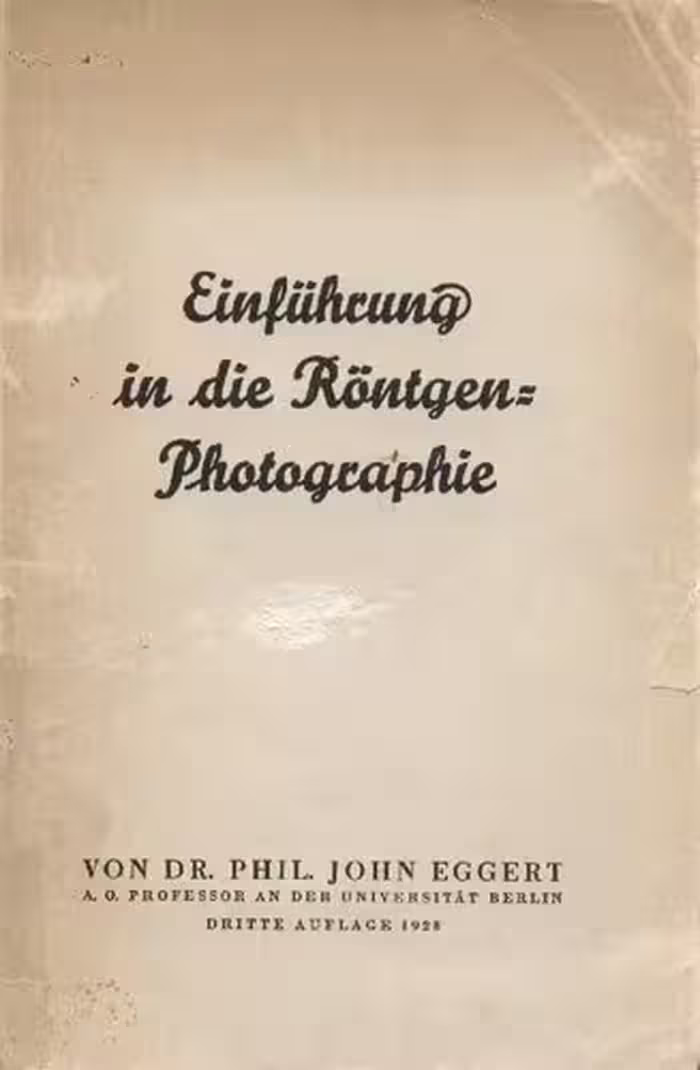 خرید و دانلود نسخه کامل کتاب Einführung in die Röntgen-Photographie