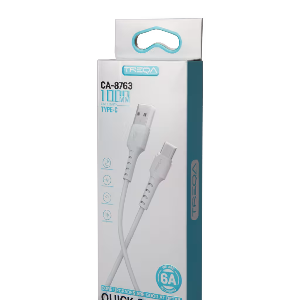 کابل Type c Treqa 8763  6A