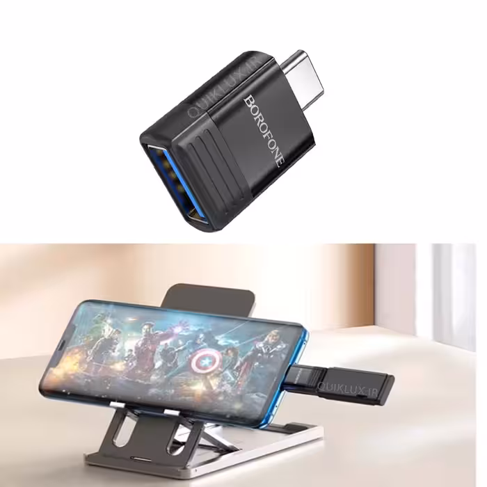 تبدیل OTG تایپ c بروفون مدل BV18  –  USB3
