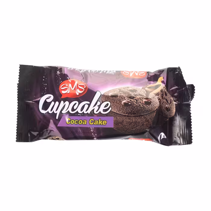 کیک کاکائویی با مغز کرم کاکائو اس ام اس 60 گرمی