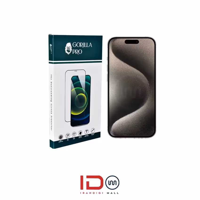 گلس و محافظ هیدروژلی (مات) نمایشگر گوشی اپل مدل iPhone 15 Pro Max
