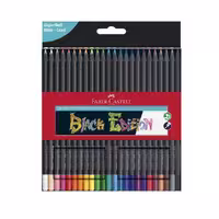 مداد رنگی 36 رنگ فابر کاستل مدل Faber Black Edition 116436