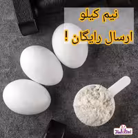 پودر سفیده تخم مرغ  500 گرمی اعتماد(تخفیف شگفت انگیز) | amazonchi
