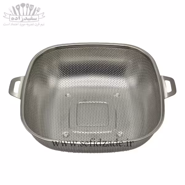 آبکش استیل پانچ مربعی سایز 34